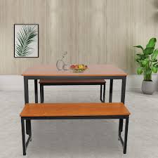top dining table set with metal frame