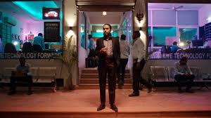 An ambitious indian driver uses his wit and cunning to escape from poverty and rise to the top. The White Tiger Review Don T Call Him A Slumdog The New York Times