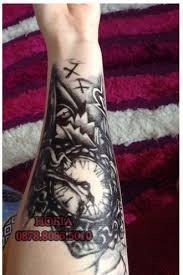 Yang terbaru tato keren di kaki gambar tato burung 09 11 2019 gambar tato keren tato keren di tangan punggung lengan kaki dada 3d tato lengan keren pria di dada wanita dan juga di leher. Jual Yf H011 Temporary Tattoo Buat Lengan Tato Lengan Besar Terlaris Di Lapak Kurama Store Bukalapak