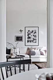 Artificial flowers let you experience the joy of relaxing in the ideal home. A Monochrome Swedish Pad With A Soft Touch Scandinavian Dining Room Living Room Inspiration Home