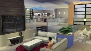 Living room sets living room furniture sims 4 floor shelf white sofas the sims4 outdoor furniture sets outdoor decor 3 seater sofa. Modern Livingroom Open Kitchen From Modern Beachfront Mansion Thesims