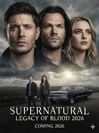 🎬 Supernatural 16: Bloodline of the Hunters (2026) 👉 Stars: Jared  Padalecki • Alexander Calvert • Kathryn Newton • Kim Rhodes The Winchester  legacy endures — but the world they once protected