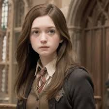 far wide shot:1.5), 1girl, (solo:1.5), a beautiful picture of Ginny Weasley 