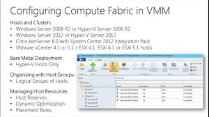 Vmm 更新プログラムのロールアップ 8 を使用すると、階層とファイル共有を簡単に作成できます。これを行うには、以下の手順を実行します。 vmm コンソールで、ファブリックのワークスペースを開きます。 Technet Radio Part 6 Building A Private Cloud With System Center 2012 Service Pack 1 Configuring Compute Fabric In Virtual Machine Manager Technet Radio Channel 9