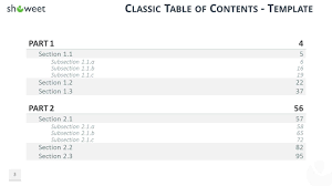 Table Of Content Templates For Powerpoint And Keynote Inside Microsoft Word Table Of Contents Tem In 2020 Word Template Table Of Contents Template Powerpoint Templates