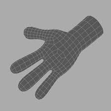 C4d Cartoon Hand No 5 3d Model Character 3d Character Animation 3d Character