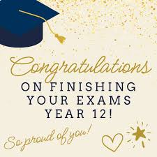 Congratulations, Year 12! 🎉 You did it! On behalf of our Katoomba High  community, we're sending a huge congratulations to all our Year 12 students  for finishing your HSC exams today. It's