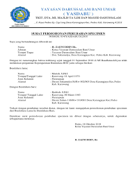 Maybe you would like to learn more about one of these? Surat Permohonan Perubahan Specimen Bank Bni