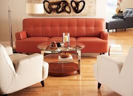 Contempo Sofa Terra Cotta Http Www Havertys Com Product 43164 Furniture Living Room Orange Burnt Orange Living Room
