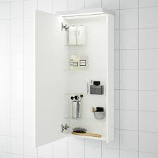 11 3/4 x 7 3/4 x 47 1/4 inches hardwares: Godmorgon Wall Cabinet With 1 Door White 40x14x96 Cm Ikea
