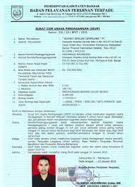 Salah satu contoh yang paling sering digunakan adalah surat permohonan izin kerja. Contoh Surat Izin Usaha Nrb Download Contoh Lengkap Gratis