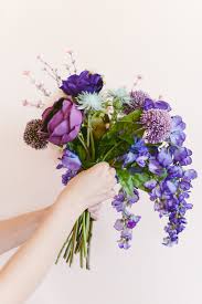 Free shipping on qualified orders. Make This Easy Ultra Violet Wedding Bouquet For Spring Ruffled