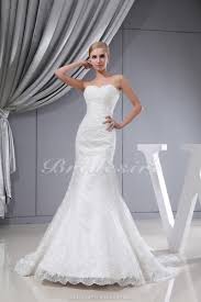 Brautkleid meerjungfrau schlicht bis tattoo spitze und glitzer. Bridesire Meerjungfrau Linie Mermaid Stil Herz Ausschnitt Sweep Pinsel Zug Armellos Spitzen Hochzeitskleid Bdh1313 185 69 Bridesire