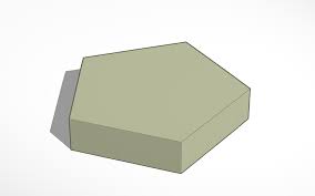 1 3d model found related to pentagono. Pentagon Tinkercad