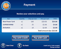 Quite often there is a dave and buster's deal posted on groupon that allows you to buy a discounted power card that allows free game play all day. Dave Buster S Power Card Kiosk Application On Behance