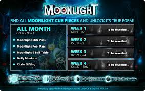 It takes just a few minutes' time to care for your cuestick's tip, and the effort is well worth it. Moonlight Cue Pieces Available To Earn Starting Tomorrow R 8ballpool