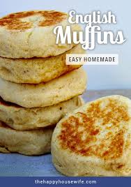 Easy Homemade English Muffins Recipe In 2020 Homemade English Muffins English Muffin English Muffin Recipes