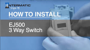 Always replace the plastic insulator covering the terminal before turning power on. How To Install The Ej500 Three Way Timer Switch Intermatic