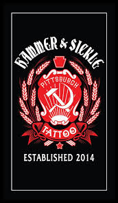 Red sickle and hammer symbol art decor 2 each sticker for scrapbooking, calendars, arts, kids diy crafts, album, bullet journals 18 pack. Hammer Sickletattoo Home Facebook