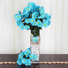 18 mason jar flower arrangements you'll want to display all summer. 88 Turquoise Silk Daisy Flowers Arrangements Diy Wedding Centerpieces