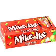 Fruchtsaft aus konzentrat (birne, orange, erdbeere, kirsche, limette,zitrone), . Mike Ike Jelly Candy Tangy Twist 24ct Box Oh Nuts