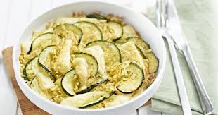 Gratin De Pates Grecques Aux Courgettes Et Tomme De Savoie Griekse Pasta Makkelijke Recepten Voedsel Ideeen