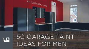 With this type of paint, you'll be able to wash away mildew, dirt and scuff marks by simply using soap and water. 50 Garage Paint Ideas For Men Youtube