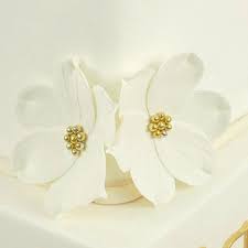 How to make edible flowers for wedding cake. Simple Sugar Flowers A Step By Step Tutorial Decorated Treats