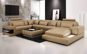 Lexington a graceful serpentine front and turned legs create a classic profile ideal for nearly any environment. Fano Modern U Shape Leather Sectional Large Leather Sofas Leather Sofa Leather Sectional