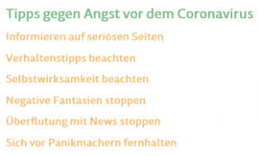 Coronavirus Das Konnen Sie Gegen Ihre Angst Tun