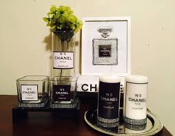 Chanel Home Decor Chanel Home Decor Art Bundle Chanel Vase Chanel Home Decor Decor