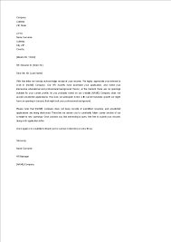 Myperfectresume.com has been visited by 100k+ users in the past month Acknowledgement Receipt Of Resume Sample Letter Templates At Allbusinesstemplates Com
