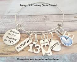 13th Birthday Birthday Gift Ideas Daughter 13th Birthday Girl Gift For Daughter S 13th Birthday Girl S Birthday Gift 13th Birthday 13th Birthday Gifts Birthday Gifts For Girls Birthday Charm Bracelet