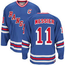 Ccm Nhl Mens Mark Messier Royal Blue Premier Jersey 11