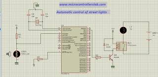 Lighting controls via timer wiring diagram. Automatic Control Of Street Lights Using Microcontroller