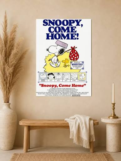 Snoopy, Come Home Wall Art Print Poster – Muse Elegance