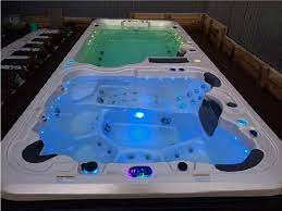 relax and unwind after the busy holiday one week to go before the next spa pool swim spa spa like bedroom