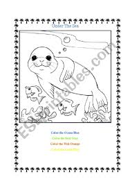 Your kids will have wonderful time together whilst coloring them. Under The Sea Coloring Page Esl Worksheet By Kohaku