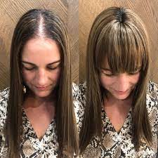 The men's fringe refers to any hairstyle where the sides are cut short and the hair on top is styled to hang over the forehead. How To Choose And Cut Bangs For Thin Hair Hair Adviser