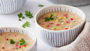 Our Easy Vegan Corn Chowder Recipe Will Become A Dinnertime Favorite Enjoy Its Sweet Taste And Creamy Texture Without The Chowder Recipes Wfpb Recipes Recipes