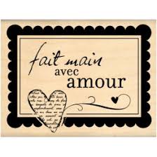 J'ignore ce que tu fais maintenant. Fait Main Avec Amour