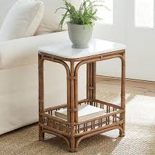 Annisa Rattan Side Table In 2020 Rattan Side Table Living Room Side Table Side Table Decor