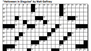 With these 10 sites, you can find free easy crosswords to print, puzzles, and other resources to keep you bus. The Weekend Crossword Halloween In Disguise