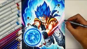 Check out dragoart's art on deviantart. Drawing Gogeta Ssj Blue New Dbs Movie Youtube