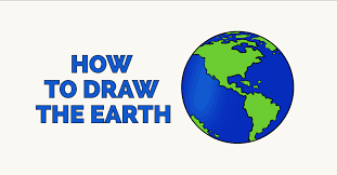 Let's draw with me surgical mask ( medical face mask ). How To Draw The Earth Really Easy Drawing Tutorial