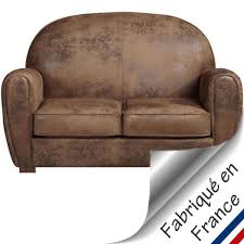 Craquez pour ces canapés et fauteuils dont le cuir vieilli ou la microfibre aspect cuir vieilli. Photos Canape Club Cuir Vieilli