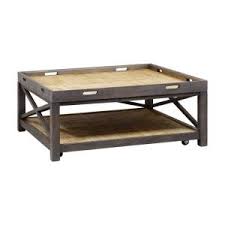 Cameron classic farmhouse coffee table, rustic grey. Bailey Street Home Coffee Tables