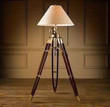 Royal Marine Tripod Floor Lamp Restoration Hardware Floor Lamps Tripod Floor Lamps Tripod Lamp