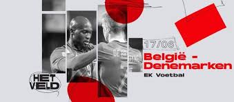Denemarken ook naar achtste finales ek 2021. Het Voetbal Veld Belgie Denemarken Ek 2021 Autolei 191 2160 Wommelgem Belgie June 17 2021 Allevents In