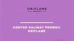 Iklan promosi akan memberi kesan yang dalam membuat iklan jasa, anda sebaiknya memberi ilustrasi serta kalimat yang menarik sehingga sasaran akan yakin akan jasa yang anda buat. Contoh Flyer Promosi Oriflame